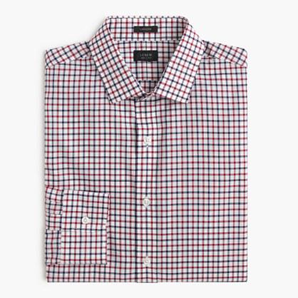 J.Crew Ludlow shirt in weathered red tattersall