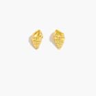 J.Crew Seashell stud earrings