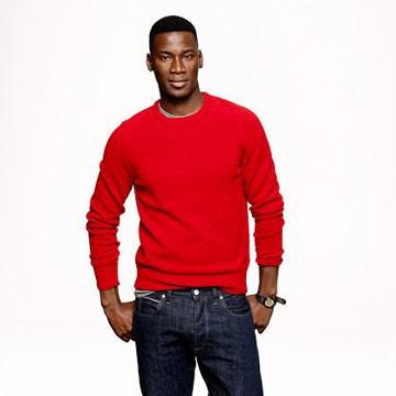 J.Crew Lambswool crewneck sweater