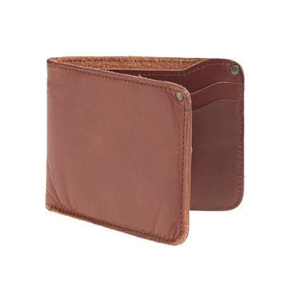 J.Crew Wallace & Barnes leather wallet