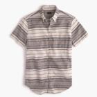 J.Crew Short-sleeve jacquard shirt