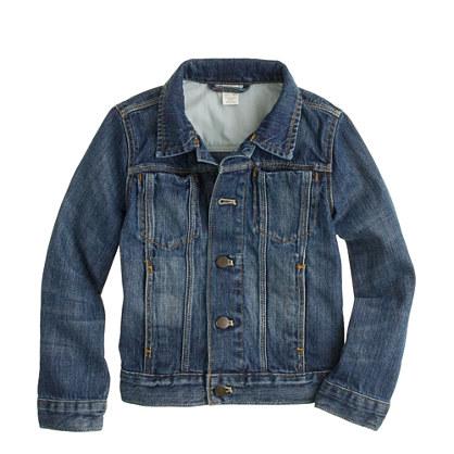 J.Crew Boys' denim jacket