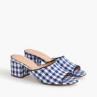 J.Crew All-day mules (60mm) in gingham