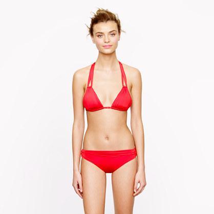 J.Crew Jersey Lomellina&reg; string top