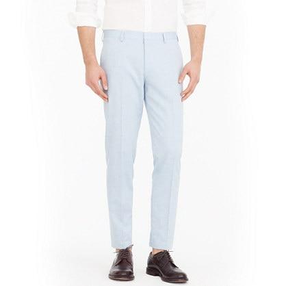 J.Crew Ludlow suit pant in light blue American wool blend