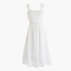 J.Crew Point Sur tie-shoulder dress in cotton voile