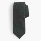 J.Crew Drake's&reg; English silk-wool tie in spot