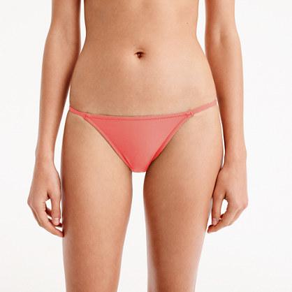 J.Crew Tieless string bikini bottom