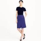 J.Crew A-line skirt in bi-stretch cotton