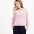 J.Crew Collection cashmere long-sleeve T-shirt in stripe