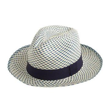 J.Crew Panama hat in two-tone