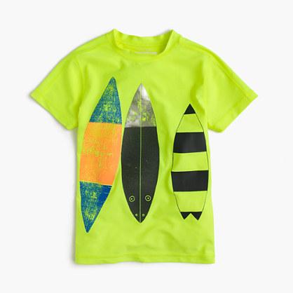 J.Crew Boys' short-sleeve rash guard in surfboard trio