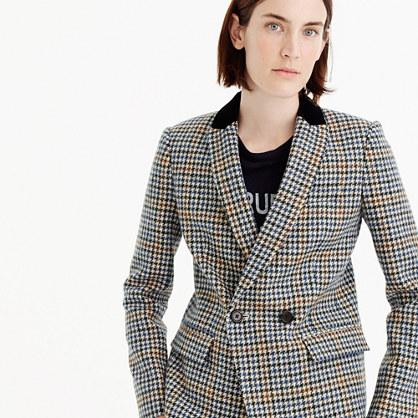 J.Crew Dover blazer in houndstooth wool
