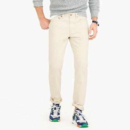 J.Crew 770 straight seeded jean in wheat