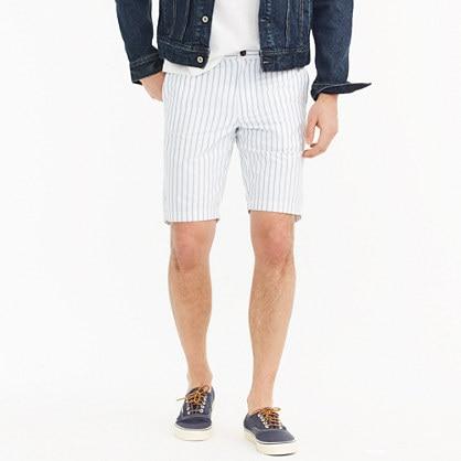 J.Crew 10.5 striped oxford short