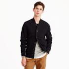 J.Crew French terry bomber jacket