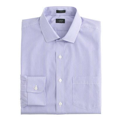 J.Crew Ludlow Traveler shirt in peri stripe