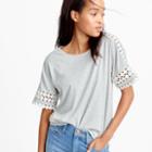 J.Crew Embroidered top