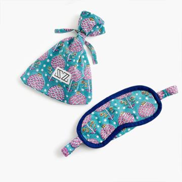 J.Crew SZ Blockprints for J.Crew eye mask
