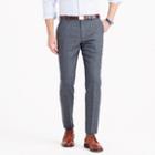 J.Crew Ludlow suit pant in windowpane English wool
