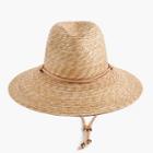 J.Crew Wide-brimmed hat with leather trim