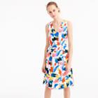 J.Crew Tall A-line dress in morning floral