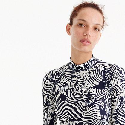 J.Crew Long sleeve rash guard in Ratti® zebra print