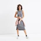 J.Crew Madewell ribbed mockneck midi dress