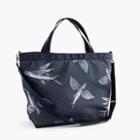 J.Crew Cotton canvas tote bag in flying fish print