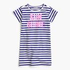 J.Crew Girls' sunshine T-shirt dress in stripes