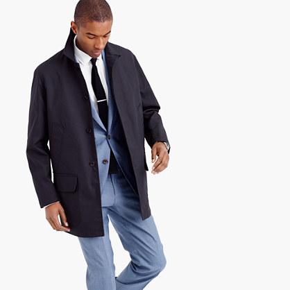 J.Crew Water-repellent bonded mac jacket