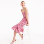 J.Crew Ruffle-hem midi dress in Liberty&reg; Wiltshire floral