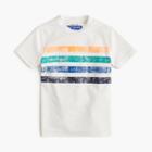 J.Crew Boys' short-sleeve rash guard in quad stripe