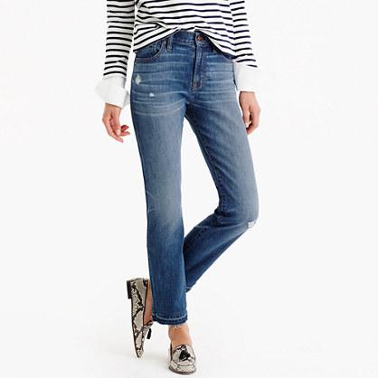 J.Crew Tall vintage crop jean in Rhodes wash