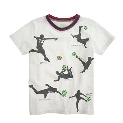 J.Crew Boys' glow-in-the-dark soccer kicks T-shirt