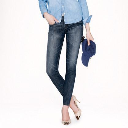 J.Crew Toothpick jean in Lewiston wash