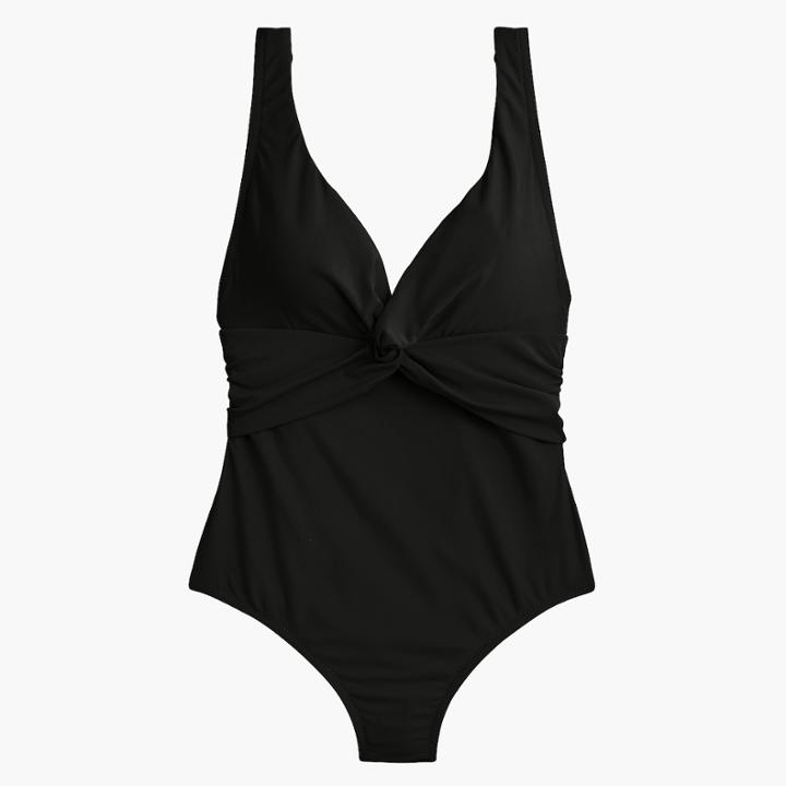 J.Crew Twist-front one-piece swimsuit