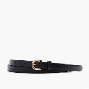 J.Crew Skinny Italian leather belt