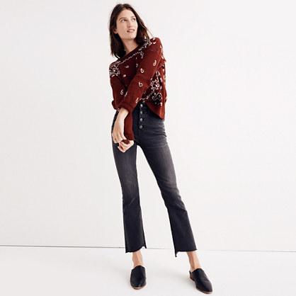 J.Crew Madewell Cali demi-boot jeans: asymmetrical hem edition