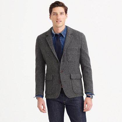J.Crew Wallace & Barnes hunting blazer in English wool
