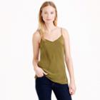 J.Crew Petite silk cami