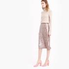 J.Crew Collection starry sequin pencil skirt