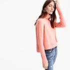 J.Crew Turtleneck sweater with side slits in supersoft yarn
