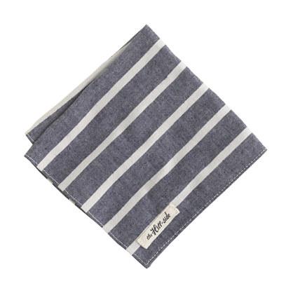 J.Crew The Hill-side® narrow border stripe pocket square