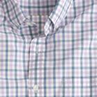 J.Crew Slim lightweight shirt in estate blue check