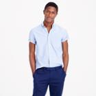 J.Crew Vintage short-sleeve solid oxford shirt