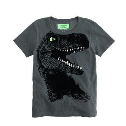 J.Crew Boys' glow-in-the-dark T-rex tee