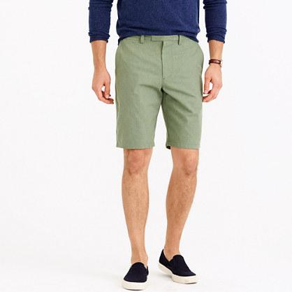 J.Crew 10.5 short in brushed herringbone cotton