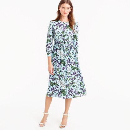 J.Crew Collection midi dress in Ratti® morning floral print