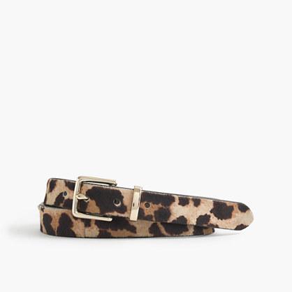 J.Crew Calf hair belt
